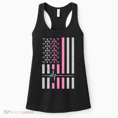 American Nurse USA Flag Women's Tank Top