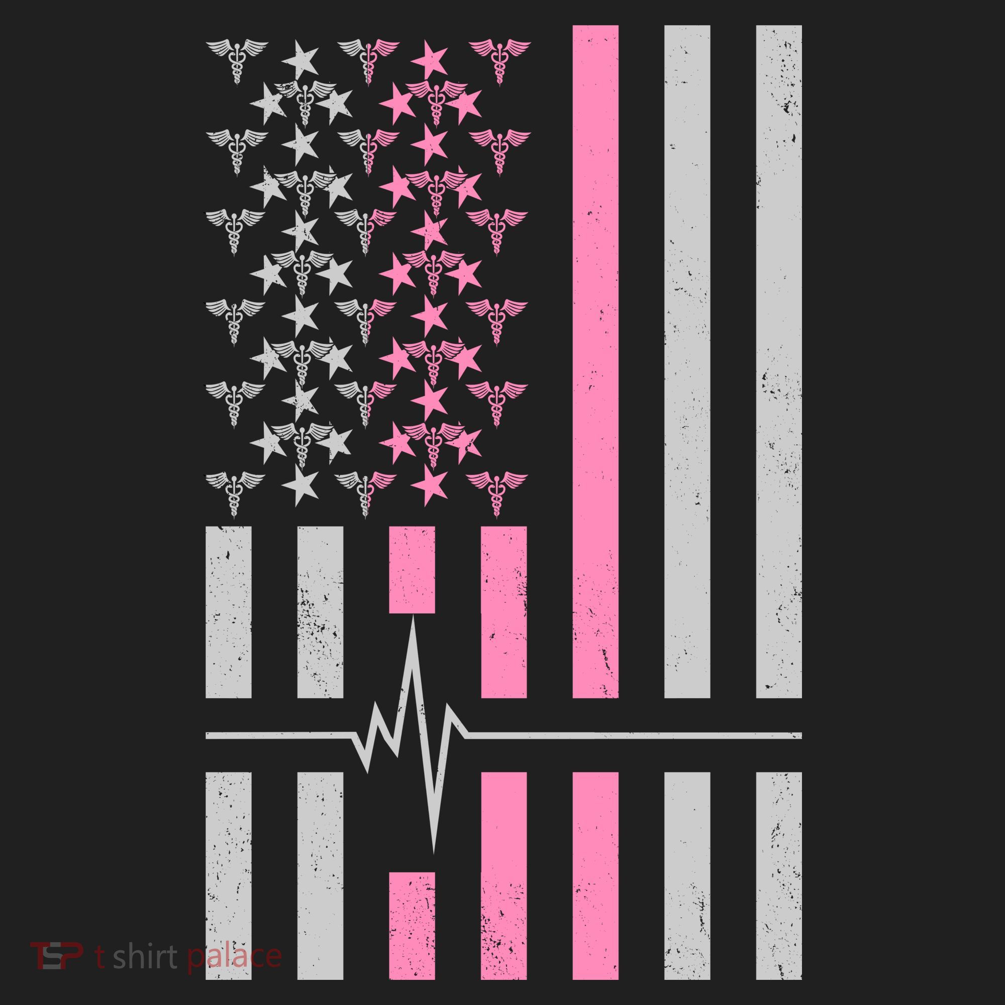 American Nurse USA Flag Hat