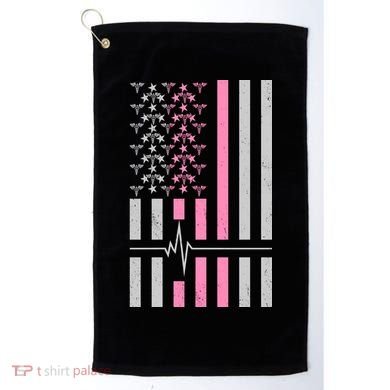 American Nurse USA Flag Golf Towel