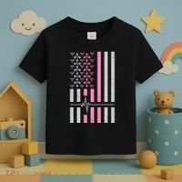 American Nurse USA Flag Toddler T-Shirt thumb 3