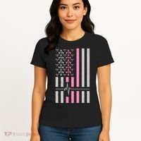 American Nurse USA Flag Women's T-Shirt thumb 4