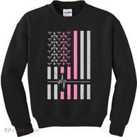 American Nurse USA Flag Kids Sweatshirt thumb 0