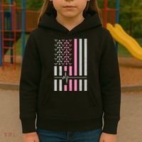 American Nurse USA Flag Kids Hoodie thumb 3