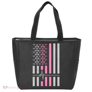 American Nurse USA Flag Tote Bag