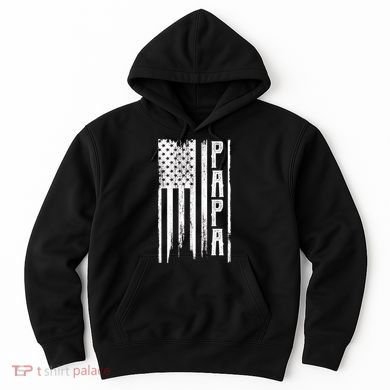 American Papa Flag Hoodie