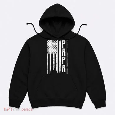 American Papa Flag Hoodie