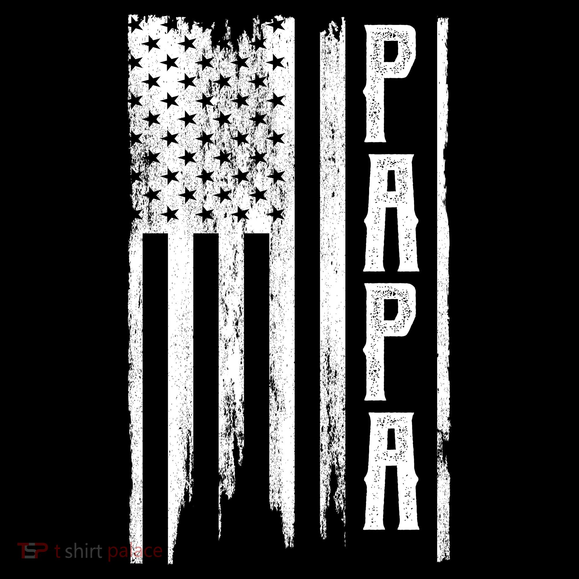 American Papa Flag Bucket Hat
