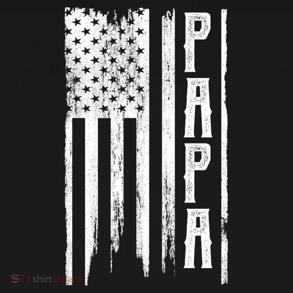 American Papa Flag Bucket Hat