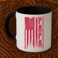 American Papa Flag Coffee Mug thumb 2