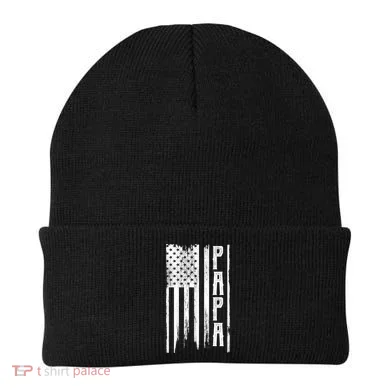 American Papa Flag Beanie