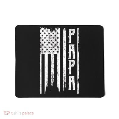American Papa Flag Mousepad