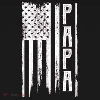 American Papa Flag Mousepad thumb 1