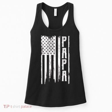 American Papa Flag Women's Tank Top