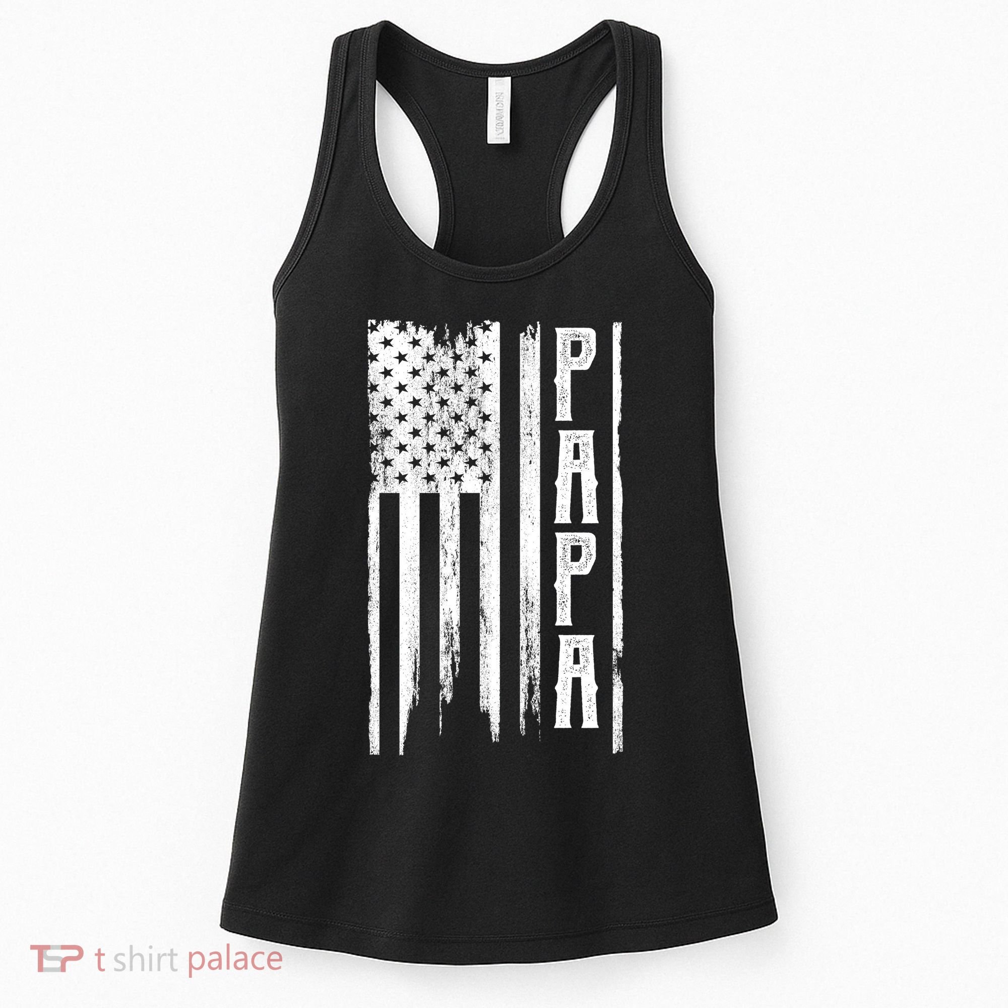 American Papa Flag Women's Tank Top