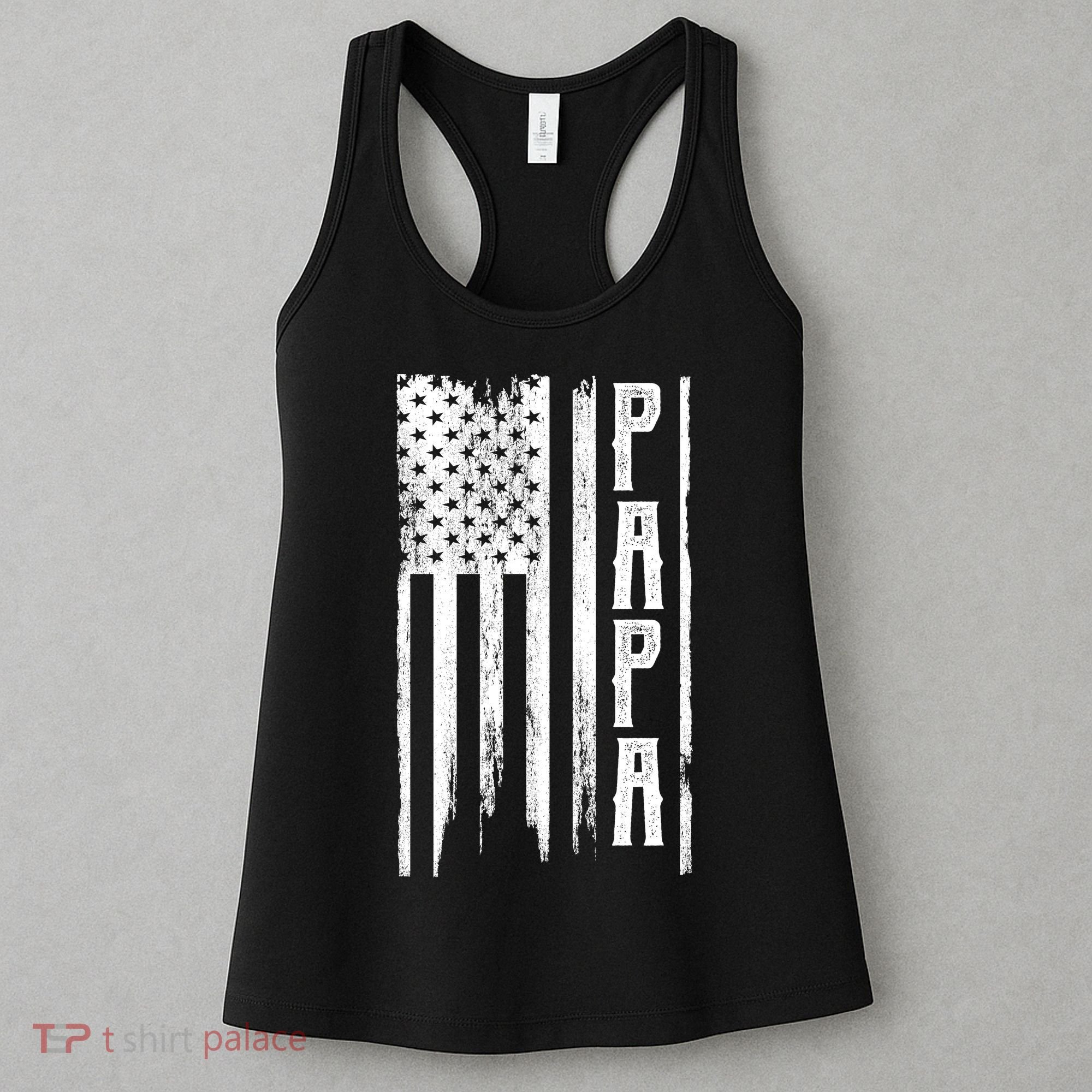 American Papa Flag Women's Tank Top