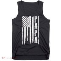 American Papa Flag Tank Top thumb 0