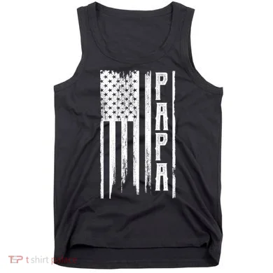American Papa Flag Tank Top