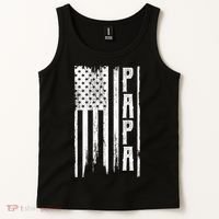 American Papa Flag Tank Top thumb 2