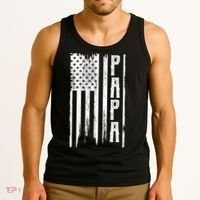 American Papa Flag Tank Top thumb 3
