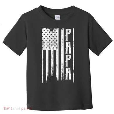 American Papa Flag Toddler T-Shirt