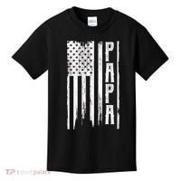 American Papa Flag Kids T-Shirt thumb 0