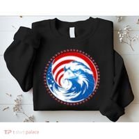 American Patriot Eagle Emblem Sweatshirt thumb 2