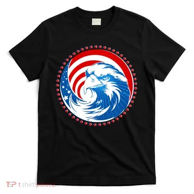 American Patriot Eagle Emblem T-Shirt