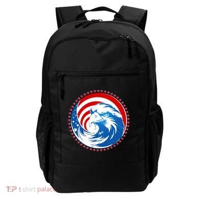 American Patriot Eagle Emblem Backpack