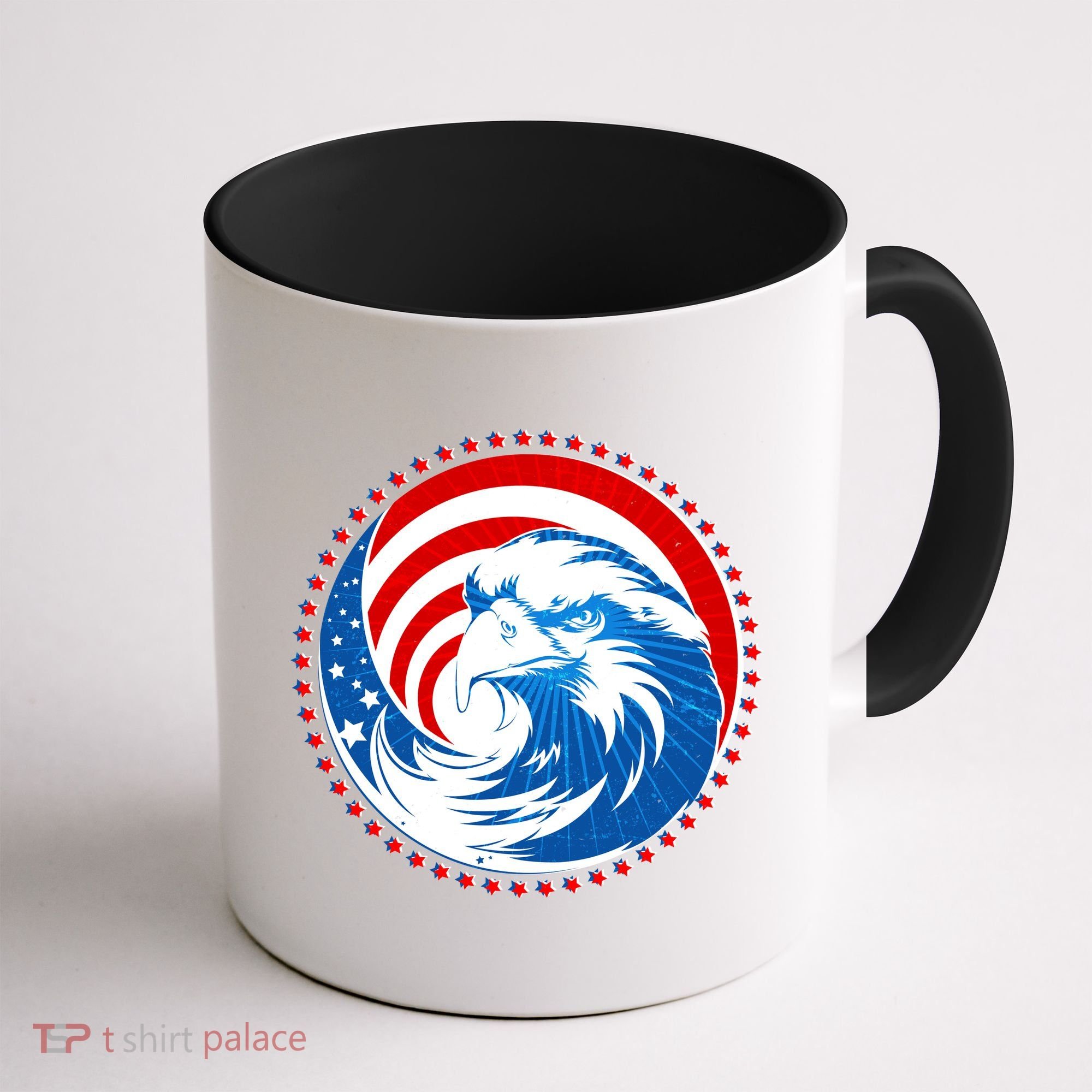 American Patriot Eagle Emblem Coffee Mug