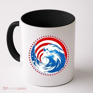 American Patriot Eagle Emblem Coffee Mug