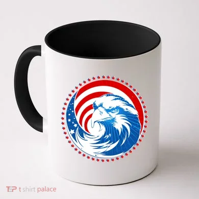 American Patriot Eagle Emblem Coffee Mug