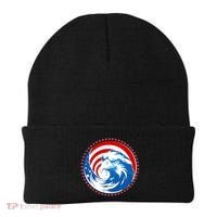 American Patriot Eagle Emblem Beanie thumb 0