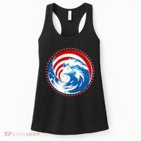 American Patriot Eagle Emblem Women's Tank Top thumb 0
