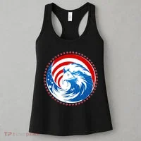 American Patriot Eagle Emblem Women's Tank Top thumb 3