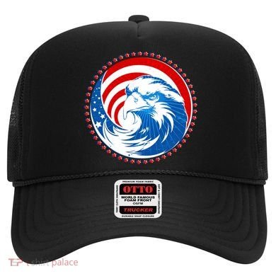 American Patriot Eagle Emblem Hat