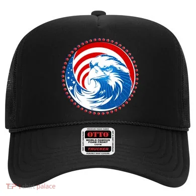 American Patriot Eagle Emblem Hat