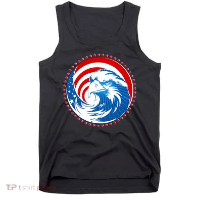 American Patriot Eagle Emblem Tank Top