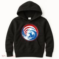 American Patriot Eagle Emblem Kids Hoodie thumb 0