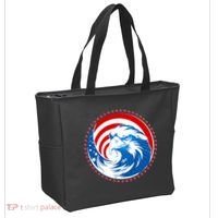 American Patriot Eagle Emblem Tote Bag thumb 2
