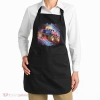 American Patriotic Monster Truck USA Apron thumb 2