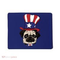 American Patriotic Pug Mousepad thumb 0