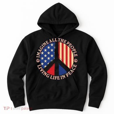 American Peace: People Living life In Peace Hoodie