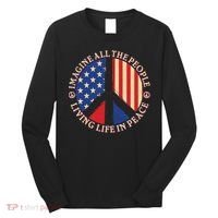 American Peace: People Living life In Peace Long Sleeve Shirt thumb 0