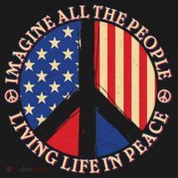 American Peace: People Living life In Peace Sweatshirt thumb 3