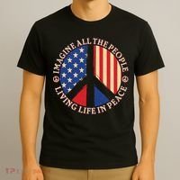 American Peace: People Living life In Peace T-Shirt thumb 3