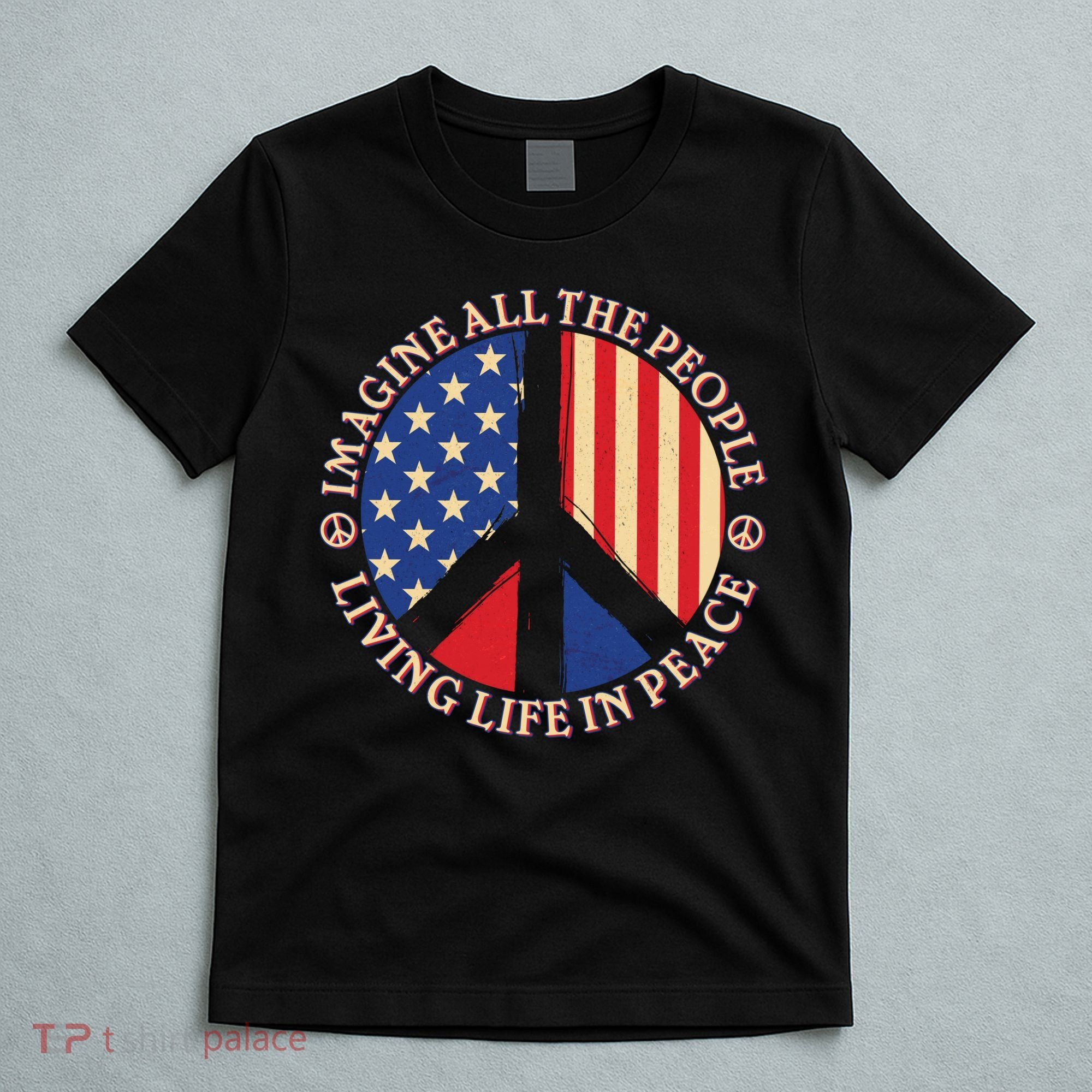 American Peace: People Living life In Peace T-Shirt