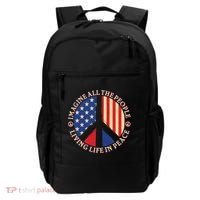 American Peace: People Living life In Peace Backpack thumb 0