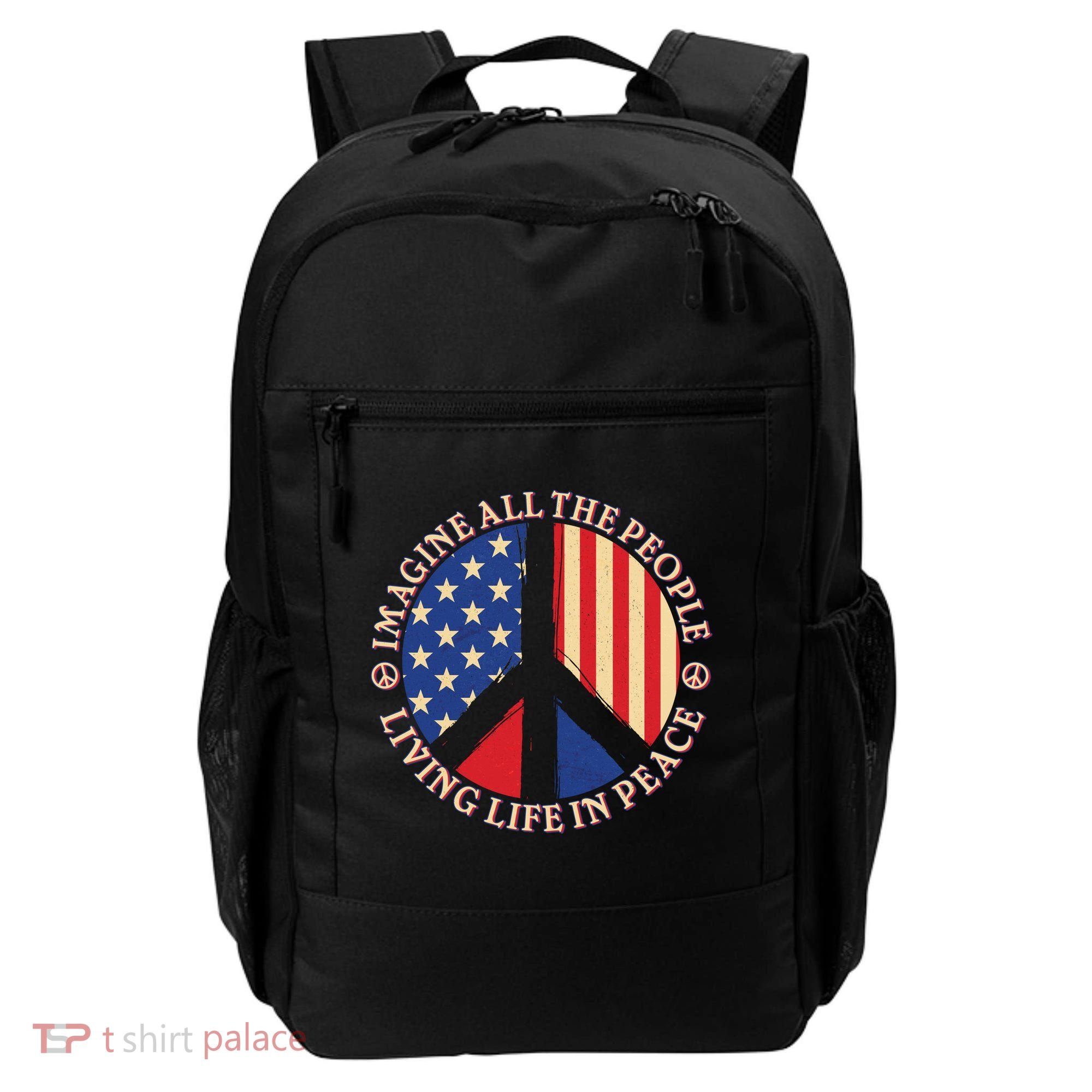 American Peace: People Living life In Peace Backpack