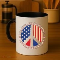 American Peace: People Living life In Peace Coffee Mug thumb 4