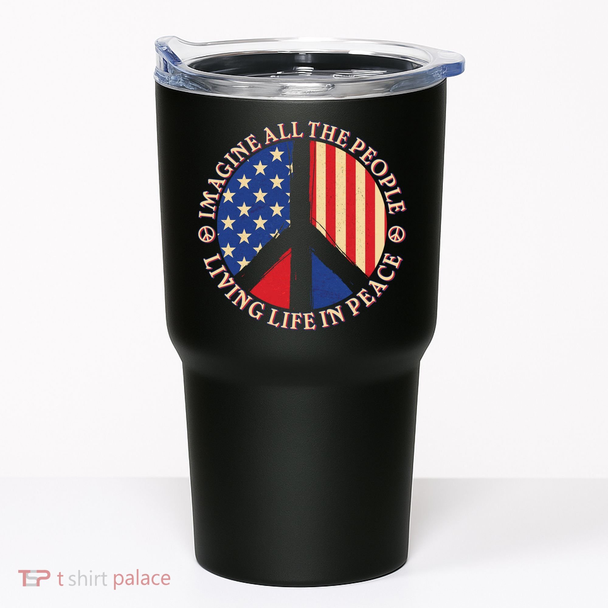 American Peace: People Living life In Peace Tumbler